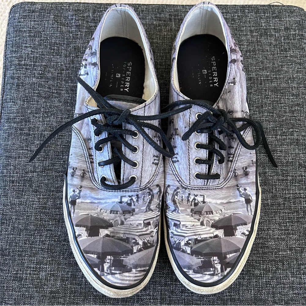 Sperry x Gray Malin Beach Photo Top Sider Sneakers Men’s 11.5